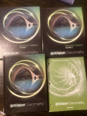 EnVision Geometry Bundle: Student & Teacher Edition V 1&2, Assessment Sourcebook