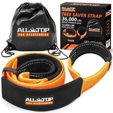 Heavy-duty 3 X 8ft Tow Strap - 36000lbs Break Strength Recovery Winch Rope C Heavy-duty 3 X 8ft Tow Strap - 36000lbs Break Strength Recovery Winch Rope C