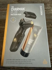Manscaped The Chairman Plus Essentials Shave Kit Electric Face Shaver Brand New