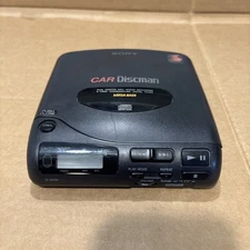Sony Discman D-802K Portable Compact Car CD Player UNTESTED  Unit Only R1