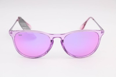 Shady Rays Allure Lavender Lavender Round Ls-24 Polarized Sunglasses 55-19-148