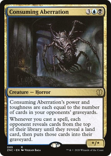Consuming Aberration 89/162 Commander: Zendikar Rising Rare