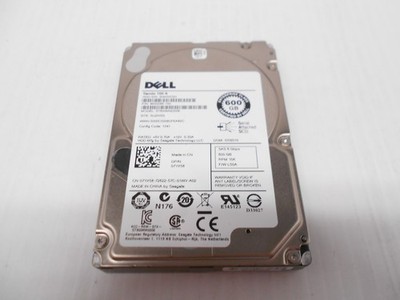 Dell 7YX58 Sesagate 600GB 10K SAS 2.5'' SAS Server Hard Drive HP ST600MM0006