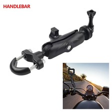 Motorcycle Handlebar Camera Mount Bracket Holder 360  For Gopro