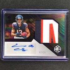 2023 Limited Football Tyler Scott Rookie Jumbo Patch Auto Amethyst 2/25