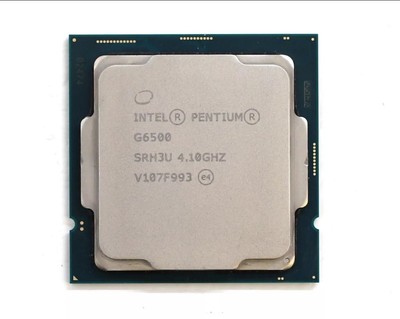 Intel Pentium G6500 4.10GHz Dual-Core 4MB LGA 1200 Processor P/N: SRH3U Tested
