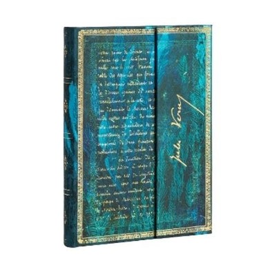 Paperblanks Verne, Twenty Thousand Leagues Midi Lined Hardco (Gebundene Ausgabe)