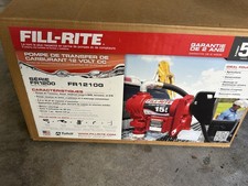 Fill Rite FR1210G 12V DC Fuel Transfer Pump 15 GPM Hose Nozzle NEW IN BOX