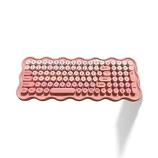 IJoy Wavy Keyboard - Pink Computer Accessories
