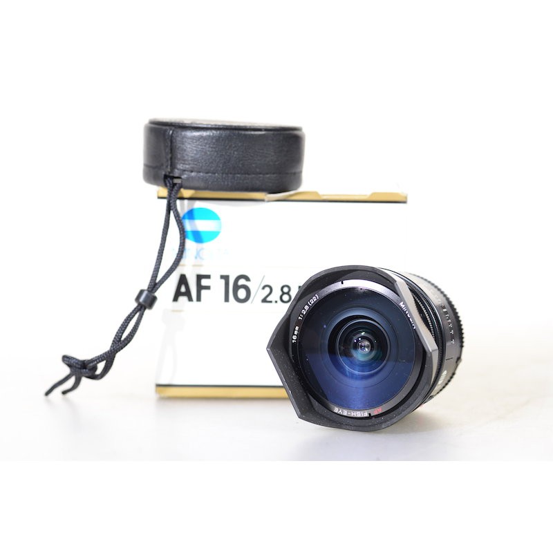 Minolta AF 2.8/16 Fisheye Lens - 16mm 1:2.8 Fish-Eye - Fish Minolta AF 2.8/16 Fisheye Lens - 16mm 1:2.8 Fish-Eye - Fish