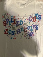 Olivia Rodrigo "Spilled my guts in Los Angeles" Official Concert T Shirt Size M