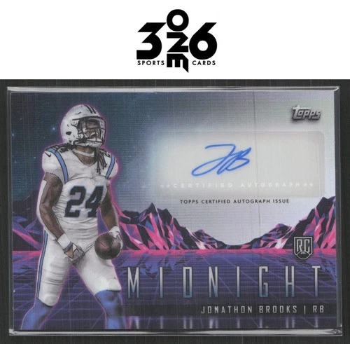 Jonathon Brooks 2024 Topps Midnight Rookie Horizon Signatures #RHS-JBR