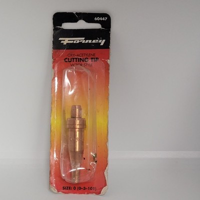 Forney - Oxy-Acetylene Cutting Tip Victor Style- 60447 New Size 0 (0-3-101)