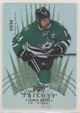 2014-15 Upper Deck Trilogy Radiant Green 3/34 Jamie Benn #17 1q2