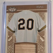 Leaf 2025 Lumber Jeromy Burnitz Game Used Lumber Bronze #GL-56 Serial 41/45