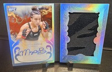 MAYCEE BARBER 👑 2025 Topps UFC Royalty Autograph Jumbo Relic Booklet #/25