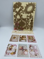 Anna Griffin Crosses Dies AG733 7 Piece Cutting Embossing Set Complete Preowned