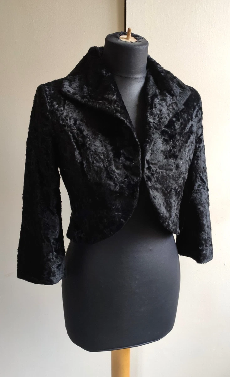 Veste Courte Noire H&M Divided - Taille 34 - Style Blazer - Occasion Très Bon état