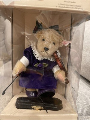 STEIFF - MUFFY'S MUSICAL SOIREE -  8'' BEAR - 2005 - LIMITED EDITION - 668364