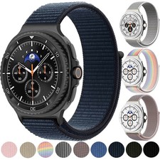 Sports Nylon Wrist Band for Samsung Galaxy Watch 8 40/44mm 8 Classic 46mm Strap