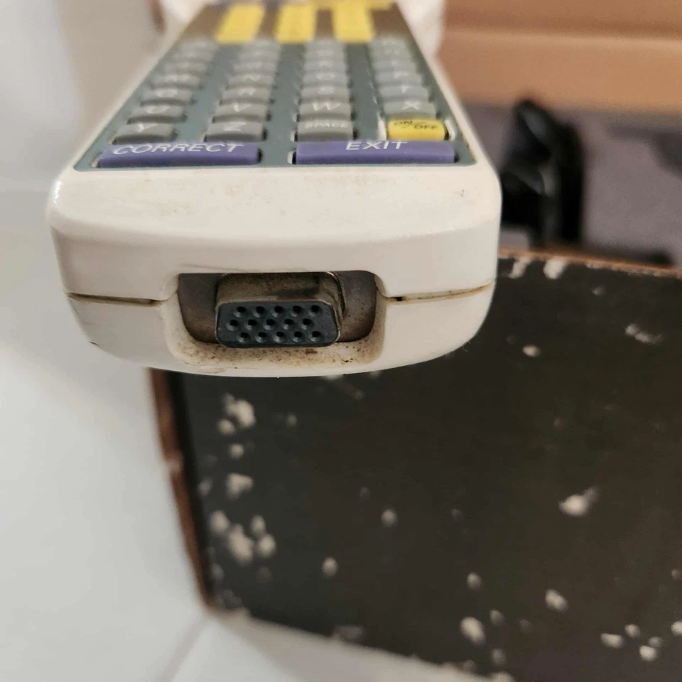 A.C. Nielson Telxon White Wireless Handheld LCD Display  Bar Code Scanner - Image 3 of 4