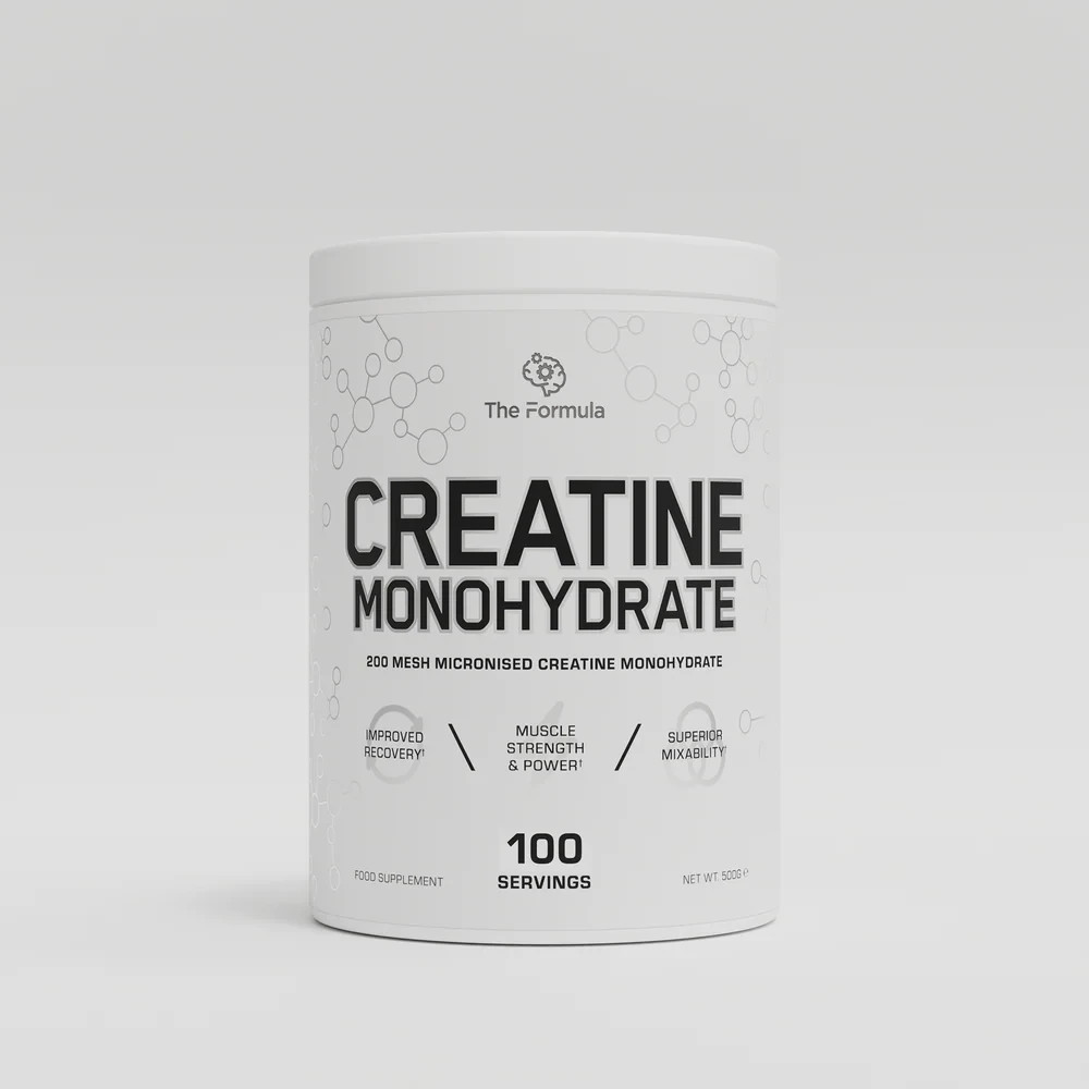 The Formula Creatine Monohydrate Micronised 500g 100 Servings