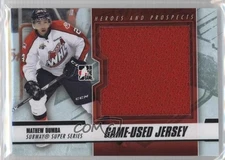 2012-13 ITG Heroes and Prospects Black Jersey /120 Matt Dumba Mathew #SSM-35 2a8