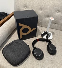 HP Poly Voyager Surround 85 Bluetooth Headphones with Charging Stand