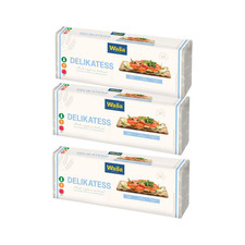 3 x Wasa Knäckebröd Delikatess 540g Swedish Rye Crispbread 100% Wholegrain