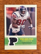 Andre Johnson 2009 Philadelphia Fabrics Jersey Houston Texans