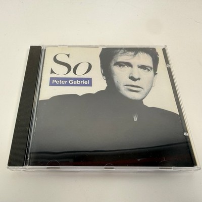 Peter Gabriel   So CD 1986 US Geffen Records Pop Rock Synth-Pop Sledgehammer