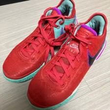 LeBron Nxxt Gen EP Red Basketball Shoes Used Official