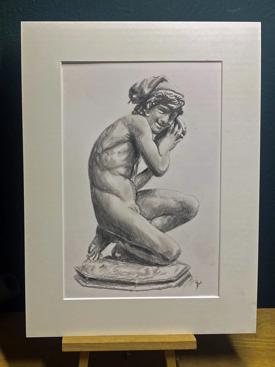 Carnet ヌード 鉛筆画 サイン入り Expressionism Nudes Original Art Drawings for sale | eBay