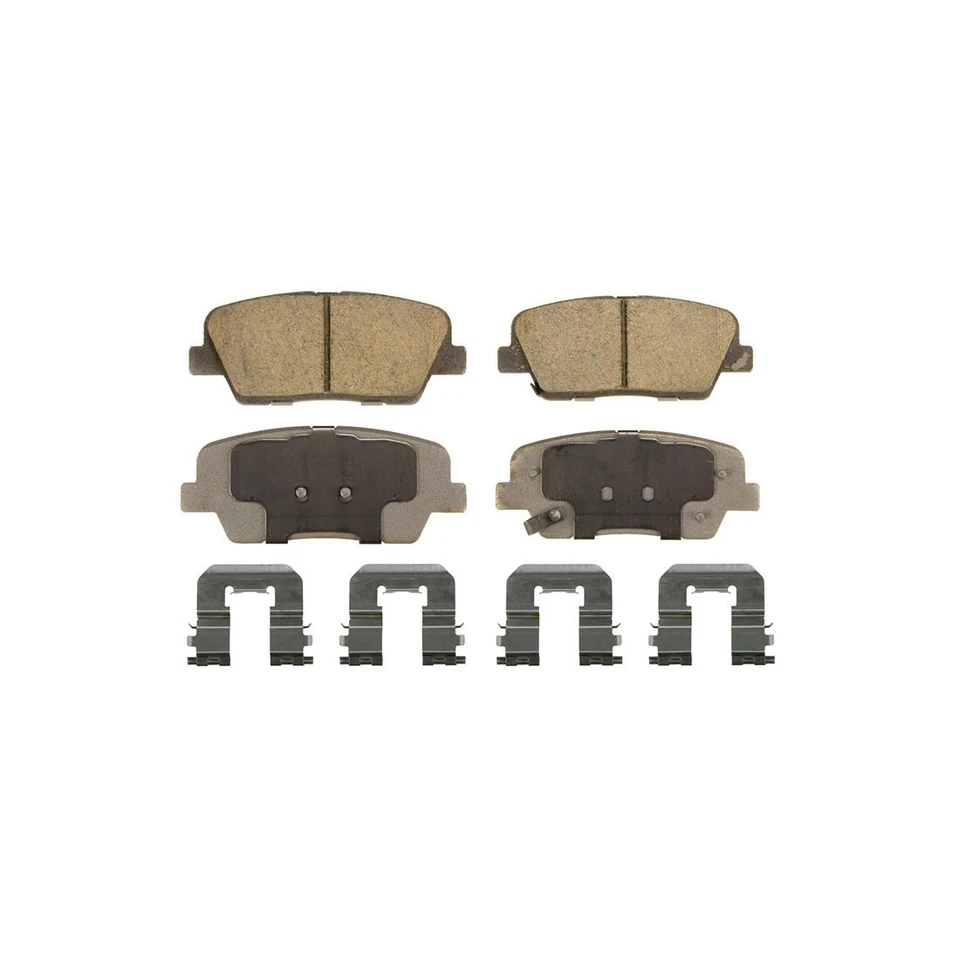 Juego de pastillas de freno de disco trasero rotor de freno de disco para Hyundai Santa Fe XL 2013-2014 Foto 3 de 4