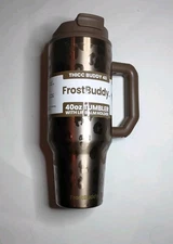 Frost Buddy Universal Thicc Buddy 40 Oz Tumbler Travel Mug New copper leopard