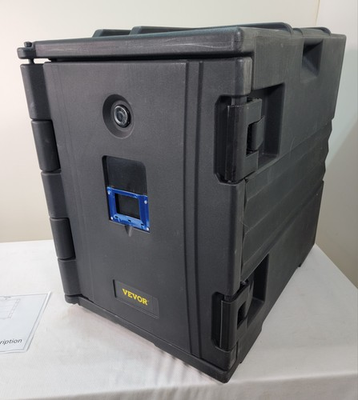 #ad Insulated Food Pan Carrier 82 Qt. Hot Box for Catering Food Box Carrier w Wheels $128.00