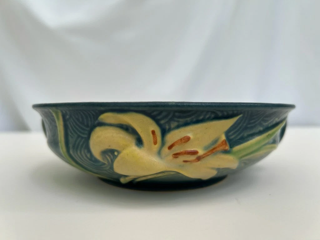 Roseville Zephyr Lily Bowl for sale | eBay