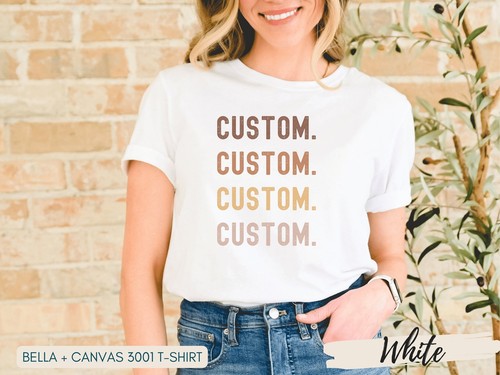 Custom Shirt Personalized Shirt, Custom Printing T-Shirt, Make Your Own Shirt, C - Picture 6 of 16