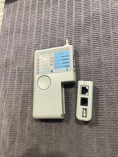Remote Cable Tester - portable telephone ethernet usb coax cable handheld - Photo 3/3