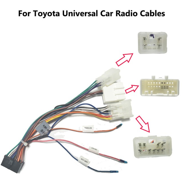 20 Pin Car Audio System Wiring Harness Connector Kit Plug and Play for