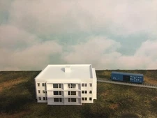 3 Floor LUXURY APARTMENT or OFFICE Building - Z Scale 1:220 - Fully Assembled