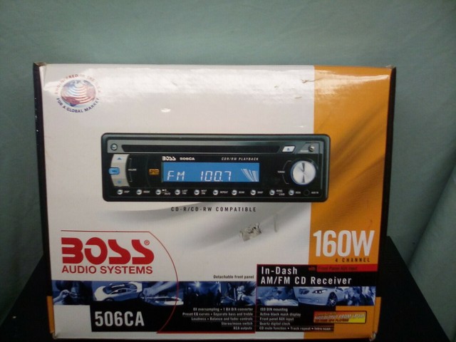 Boss 506CA CD Player In Dash Receiver 