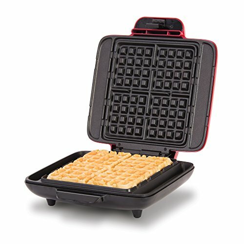 Non-Stick Belgian Waffle Maker with Mess-Free Sides, 1200W, Easy to Clean-image