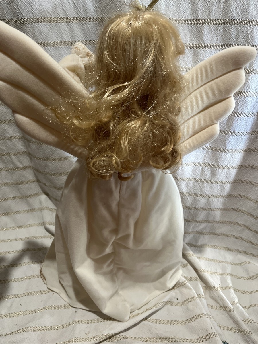 その他 ANGEL CHJMPAGNE Holiday Edition RED Holiday Time 24” Deluxe Animated Angel In Original Box