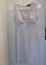 Windsor Formal Body-con Dress Mesh Cutout Size S