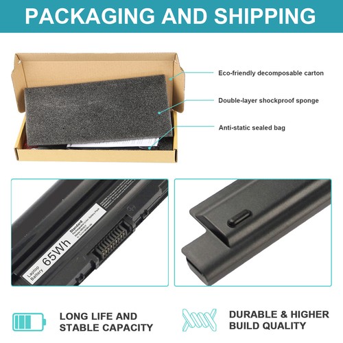 65Wh MR90Y Battery For Dell Latitude 3440 3540 3437 5421 3537 Series XCMRD VR7HM - Picture 7 of 16