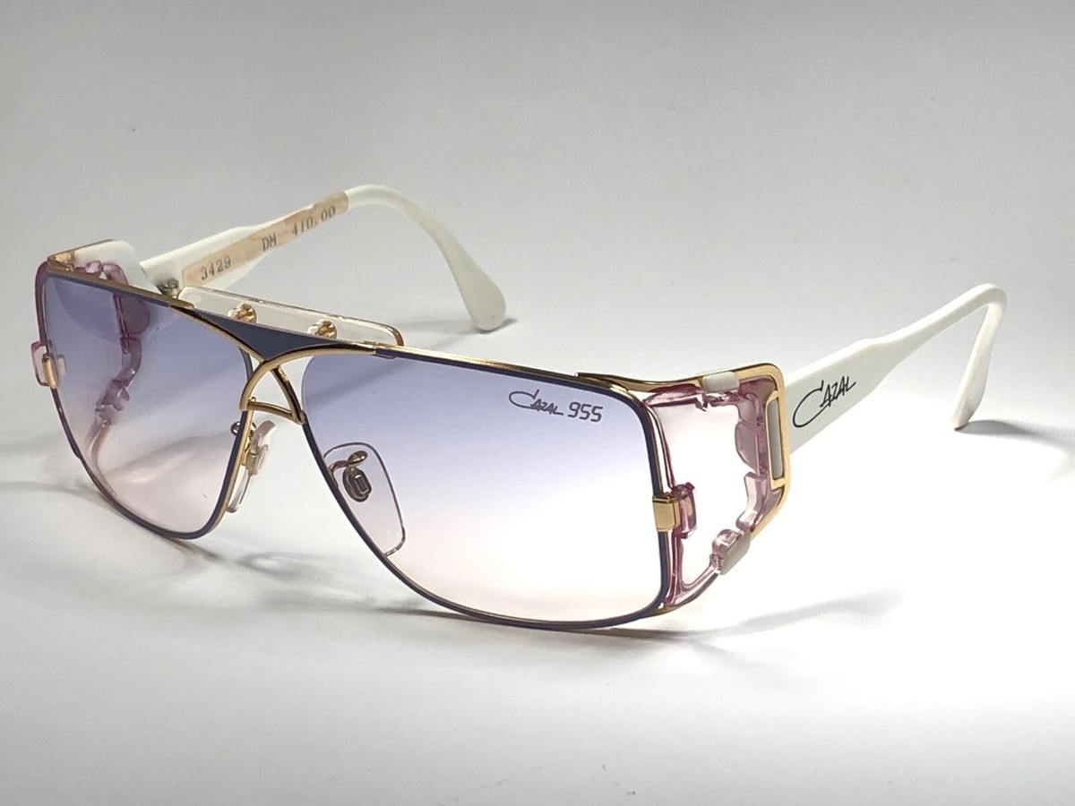 NEW VINTAGE CAZAL MOD 955 354 TRANSLUCENT 1980'S MADE IN WEST