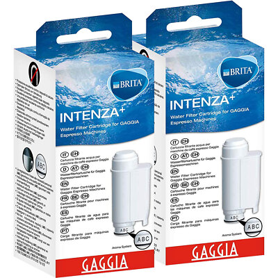 Gaggia Brita Intenza+ Filterpatrone (2er Pack) auch für Philips Saeco kompatibel