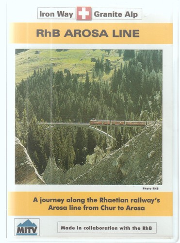 Die RhB Arosa Linie (DVD) Schweizer Bahn DVD ~ MITV DVD ~ Eisenweg Granitalp