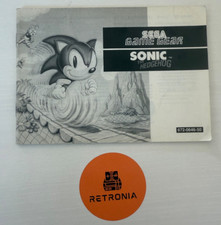 ebay® Auktion 205459342043 | Sonic The Hedgehog Sega Game Gear Spielanleitung Thumbnail of ebay® auction 205459342043 | Sonic The Hedgehog Sega Game Gear Spielanleitung